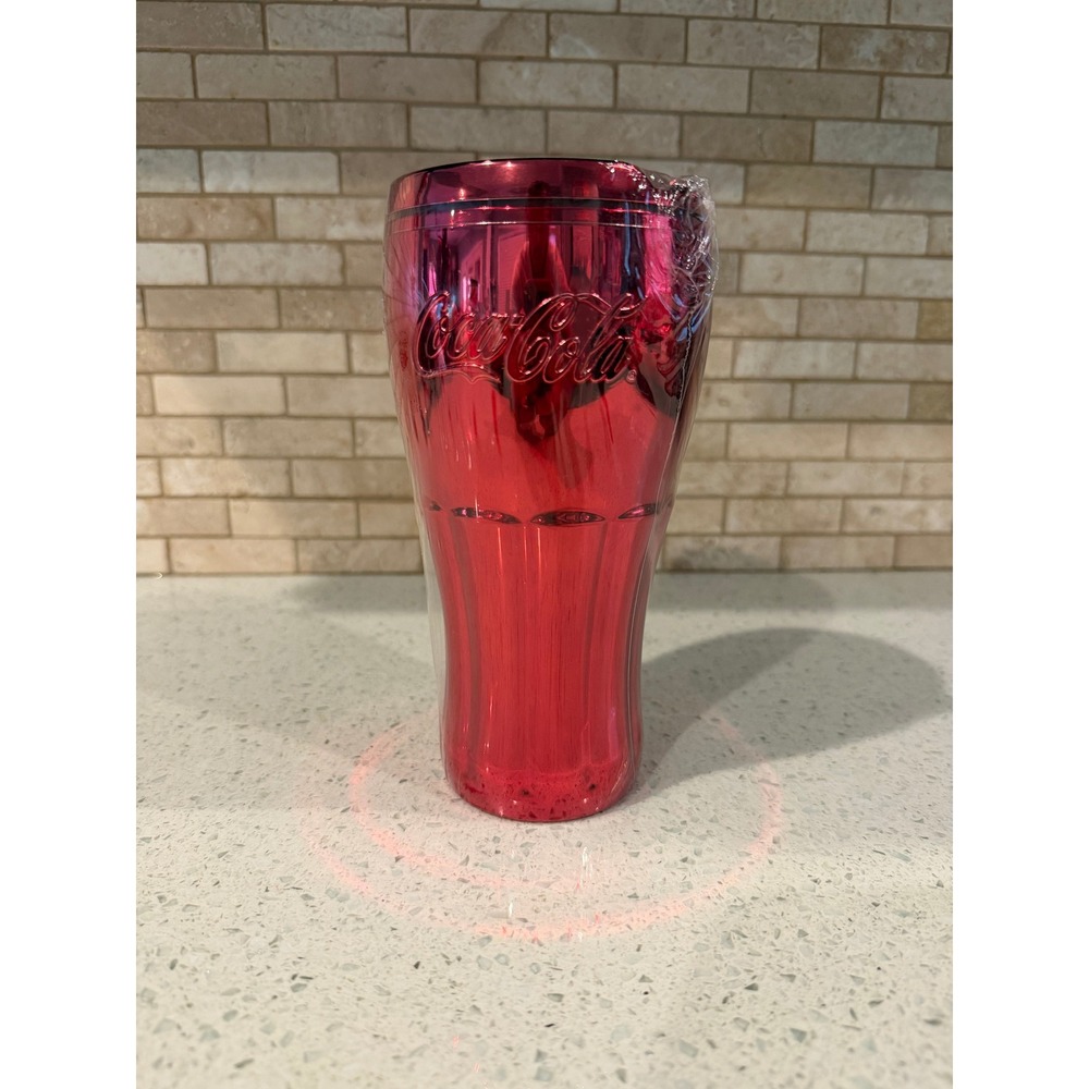 Luminarc Coca Cola Insulated Tumbler Cup 20 Oz Red